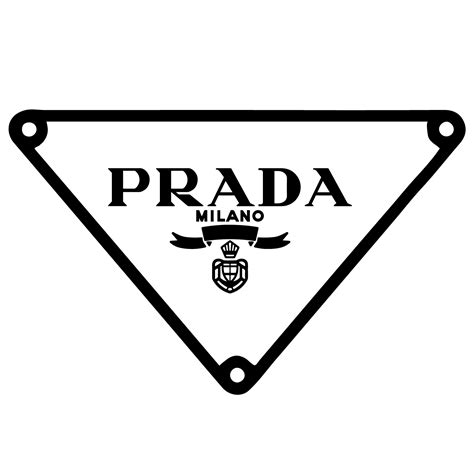 Prada black Logo Ping.